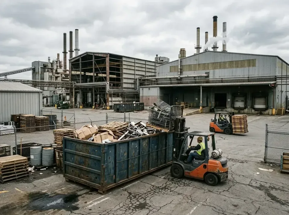 industrial-factory-scrap-conta-003 — frequently asked questions, Cheap Roll-off Dumpster Rentals in Fairview, OR